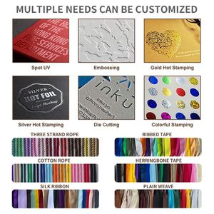 Bolsa de Papel Kraft de Lujo Personalizada para Zapatos, Vino, Calcetines, Embalaje - Bolsas de Regalo Hechas a Mano para Tiendas Minoristas con Cinta, Características Personalizadas - Product Image 6