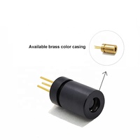 Diode laser collimatée à focalisation réglable 650 nm 5 mW 10 mW, module de diode laser rouge 6x10 mm à branchement direct sans pilote
