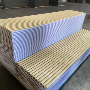 Panneaux muraux acoustiques en placage <span class=keywords><strong>de</strong></span> noyer 60x60cm, absorption acoustique très efficace, maison, bureau, <span class=keywords><strong>studio</strong></span>, hôtel, Akupanel - Product Image 2