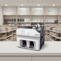 Trieuse de billets GT21 à reconnaissance automatique des devises mixtes, 1000 billets/min, qualité bancaire, certifiée ECB 2+1, approvisionnement direct usine