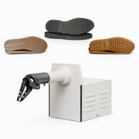 Machine de découpe de bordures intérieures de semelles de chaussures en cuir, pour un découpage précis des bords effilochés, pour semelles extérieures en caoutchouc, PU et plastique bicolores