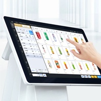 Интегрированный сенсорный кассовый терминал POS для коммерческих платежей, супермаркетов и розничной торговли, с беспроводным принтером Bluetooth и Wi-Fi.