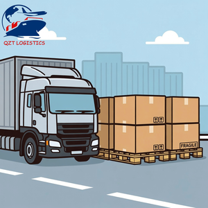 Expédition de camions de marchandises e-commerce de Chine vers l'Europe - <span class=keywords><strong>Transport</strong></span> <span class=keywords><strong>routier</strong></span> rapide pour les marchandises de détail, porte à porte vers le Royaume-Uni et l'Italie, avec <span class=keywords><strong>prix</strong></span> réduit - Product Image 1