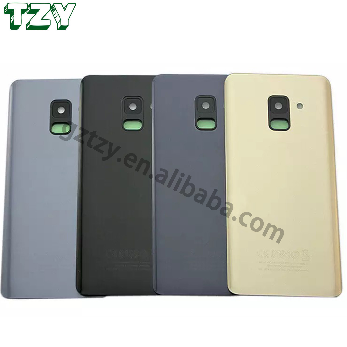 Аксессуары для телефонов, стеклянная крышка батарейного отсека, задний корпус, средняя рамка для Samsung Galaxy A8 2018 A530 A730 A8 plus 2018 A8 + 2018