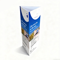 Support d'affichage en Coroplast personnalisable avec impression UV, empilable, en panneau creux PP, pour promotion en magasin de détail