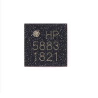 Capteur magnétique triaxial QMC5883, capteur à effet Hall, puce IC LGA-16 QMC5883P