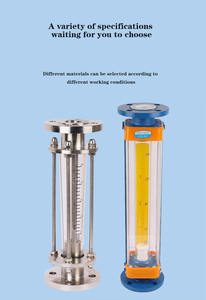 カスタマイズされたガラスローターフロメーター<span class=keywords><strong>LZB</strong></span>ステンレス鋼ライニングPTFE防食プラスチックガラスローターフロメーター - Product Image 6