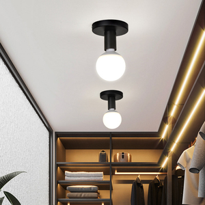 Outdoor <b>LED</b> <b>Ceiling</b> <b>Light</b> Aluminum Alloy 6000K Daylight IP67 Waterproof <b>Dimmable</b> 3-Year Warranty Polycarbonate Diffuser Wall - Product Image 4