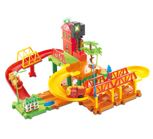 Juego de rieles de <span class=keywords><strong>Tren</strong></span> Eléctrico para montar mini <span class=keywords><strong>tren</strong></span> educativo DIY para niños, juguetes para niños - Product Image 2