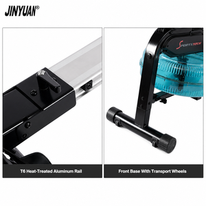 เครื่องกรรเชียงบกแบบพับได้ รุ่น JY-587 พร้อมจอ LCD แสดงผล วัดแรงต้านน้ำ สำหรับออกกำลังกายที่บ้าน ขายดีจากโรงงาน - Product Image 3