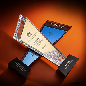 Trofeo de Cristal Personalizado al por Mayor, Placa de Cristal Económica con Grabado Superficial, Trofeo de Cristal <span class=keywords><strong>para</strong></span> Eventos Deportivos, Recuerdo, Regalo - Product Image 3