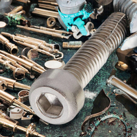 Servicios de Mecanizado de Pernos y Tuercas Hexagonales de Acero Inoxidable Personalizados para Aplicaciones Industriales