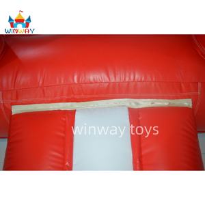 บ้านลมเป่าลมพีวีซี Winway สีแดงขาว ขนาด 2.5x2.5 เมตร พร้อมสนามกีฬาสำหรับเด็ก ใช้ในเชิงพาณิชย์ มีตัวเลือกสีตามสั่ง - Product Image 4