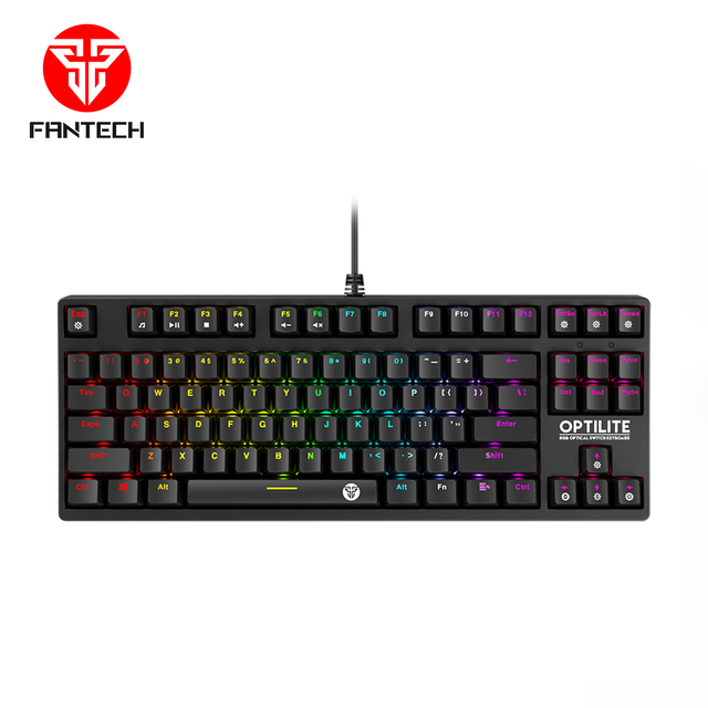 TKL RGB Professional Mechanical Gaming Keyboard Fantech MK872 with Optical Switch