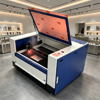 Découpeuse laser intégrée métal et non-métal 1390 avec chemin optique indépendant, servomoteurs Leadshine 400 XY, source fibre JPT 1200W, 1300x900mm