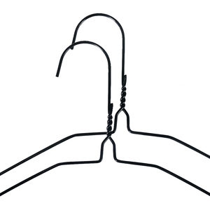 Cintre à large épaule sans couture personnalisé multi-taille simple en fil fin pour nettoyeur à sec - Product Image 2