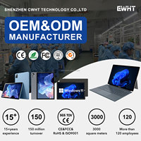 Prix de gros Ordinateur portable 2 en 1 14 pouces Écran tactile Ordinateurs portables 1920X 1200 IPS 16 Go de RAM 256 Go avec clavier détachable