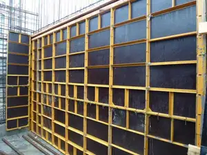 Efficient Steel Frame Formwork System For Square Column /Wall Construction