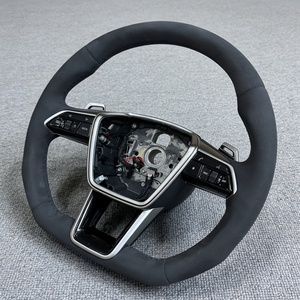 Volante Deportivo Personalizado con Base Plana para Audi <span class=keywords><strong>A6</strong></span> A7 C8, Actualización S6 S7 RS 6 RS 7, Disponible en Stock - Product Image 3