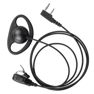 سماعة أذن داخلية على شكل حرف D سماعة رأس جودة عالية للتحدث لاسلكي سماعات رأس داخلية K M Y قابس رأس - Product Image 1