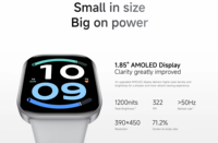REDMI Watch 6 Active Layar AMOLED Tahan Air IP68 Pelacak Kebugaran dan Tidur Menjawab Panggilan Pengisian Daya Magnetis Reloj Inteligente