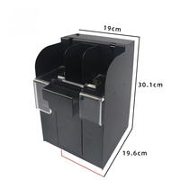 MIR08 Machine à mélanger les cartes automatique électrique Baccarat, silencieuse, ultra-rapide, qualité professionnelle de casino, plastique ABS, poker 5 kg