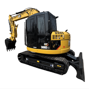 Excavatrice sur chenilles d'occasion CAT308D 8 tonnes modèle 2022 Moteur Pompe à engrenages Roulement Certifié Meilleur État Meilleur Prix - Product Image 1