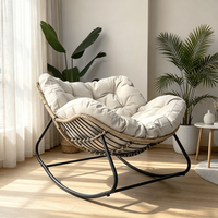 Fauteuil Tenghang, canapé simple moderne et minimaliste avec revêtement en coton et lin pour salon, chambre à coucher, mobilier de salon