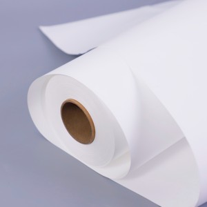 Papier synthétique enduit de polypropylène PP auto-adhésif, surface mate ou brillante en PVC imperméable, pour matériaux d'impression jet d'encre - Product Image 1