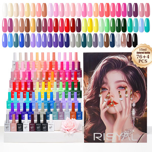 Ensemble de vernis à ongles en gel de 80 couleurs, 15 ml, vernis permanent UV LED pour les fournitures de salon professionnelles - Product Image 2