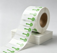 Rouleaux d'étiquettes autocollantes personnalisées en gros pour machines de rembobinage de feuilles d'aluminium