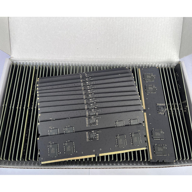 Kiputar Desktop Computer U-DIMM DDR5 4800/ 5200/ 5600 MHZ RAM PC DDR5 8G 16G 32G OEM Memory RAM DDR 5 High Quality RAM for PC