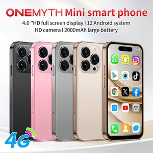 สมาร์ทโฟนขนาดเล็ก 4G รุ่นใหม่ ONEMYTH M17 Pro รองรับซิมคู่ หน้าจอ HD เต็มจอ 4.0 นิ้ว แบตเตอรี่ 2000mAh หน่วยความจำ 3GB+64GB ระบบปฏิบัติการ Android 12 รองรับ Play Store ขนาดเล็ก - Product Image 2