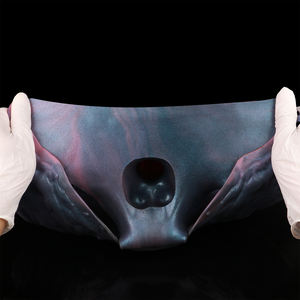 Pantalones de cuero de silicona para hombre, pantalones de vendaje simulados, pantalones extractores, dispositivos de masturbación, productos sexuales para adultos - Product Image 5