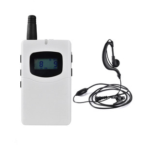Walkie Talkie sistem Audio Radio komunikasi dua arah bebas genggam untuk berkuda pelatihan pemandu wisata Terjemahan interpretasi - Product Image 4