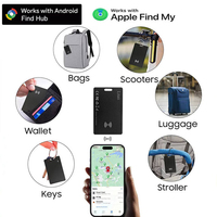 Localizador Inteligente de Tarjetas y Objetos sin Tarjeta SIM para iOS y Android, Rastreador de Dispositivos para Cartera, Mascotas, Autos