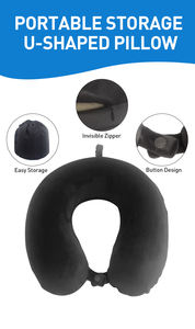 <span class=keywords><strong>Moonlife</strong></span> หมอนรองคอสำหรับคุณแม่, หมอนเมมโมรี่โฟมรองคอหมอนสำหรับคนท้องหมอนเดินทางรูปตัวยู - Product Image 2