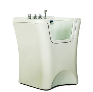 <span class=keywords><strong>Bañera</strong></span> Moderna Rectangular de Acrílico para Mascotas, 110V/220V, con Ozono, Baño Lácteo, Portátil, Independiente, con Masaje - Product Image 6