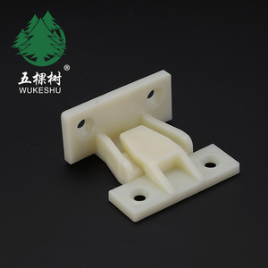Roman Column Buckle Lock Fastener Abs <b>Plastic</b> Adjustable Wardrobe Fixing Corner <b>Bracket</b> Wall Mount Modern Simple Style - Product Image 2