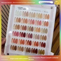 Lofelin – Vernis à ongles gel transparent effet glace, 30 couleurs, nude translucide, avec logo personnalisé – Flacons individuels prêts pour la pose en salon