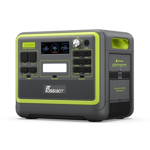 Station d'alimentation portable à prix d'usine, batterie LiFePO4 2400W, panneau solaire, allume-cigare, contrôleur PWM, vente chaude - Product Image 2