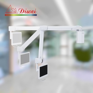 Soporte de Pared Tipo A de Acero para Equipos Hospitalarios con Compatibilidad VESA 75*75/100*100 - Product Image 3