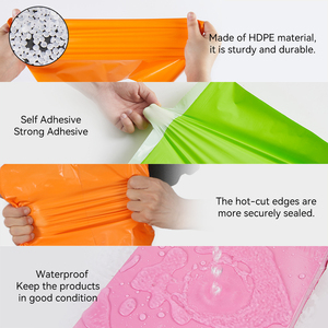 Bolsa de <span class=keywords><strong>Correo</strong></span> RUIQI Gruesa de Color Verde Manzana, Fabricada con Material Reciclado, Bolsa de Polietileno para Envíos, Certificada por LFGB, Bolsa para Envíos de Comercio <span class=keywords><strong>Electrónico</strong></span> - Product Image 3
