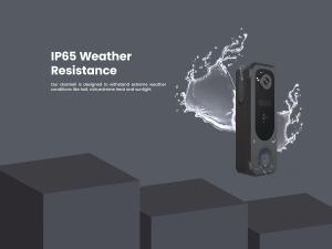 Interphone vidéo sans fil CloudEge App, audio bidirectionnel, étanche IP65, alimenté par énergie solaire, compatible Alexa <span class=keywords><strong>et</strong></span> <span class=keywords><strong>Google</strong></span> <span class=keywords><strong>Home</strong></span>, détection humaine, vente chaude - Product Image 4