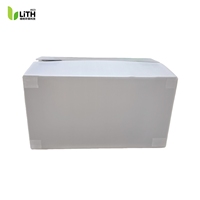 Boîte de transport en carton ondulé recyclable - Conteneur de stockage imperméable en PP super léger pour boissons et bonbons, certifié ISO9001