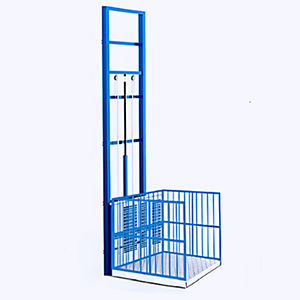 WIZ CL4-6小型货物升降机垂直桅杆升降机液压PLC控制2760x5700mm平台夹层升降机专业 - Product Image 1