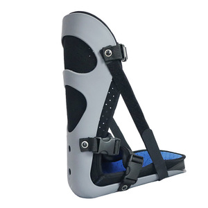Attelle de fixation de la cheville, support en plastique pour la jambe et le pied, orthèse anti-rotation avec rembourrage respirant - Product Image 3