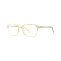 Montura de Gafas de Acetato con Diseño Geométrico Retro |   Gafas Ópticas Cuadradas de Estilo Moderno y Vintage para Marcas de Moda Globales