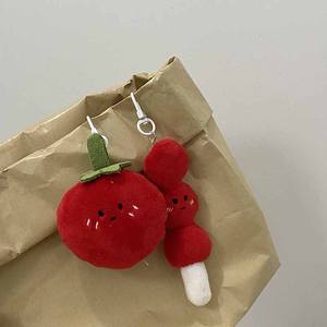 मजेदार आलू कूगर बैग पैक आकर्षक लड़की का सबसे अच्छा दोस्त उपहार लटका हुआ सजावटी लाइट कीचेन भोजन और मज़ा - Product Image 6