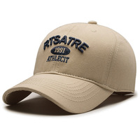 Gorra de Béisbol Bordada en 3D Personalizada OEM ODM, Estilo Vintage, Deportiva, de Algodón, Unisex, Estructurada, con Visera Curva, Sin Pedido Mínimo, Venta al Por Mayor